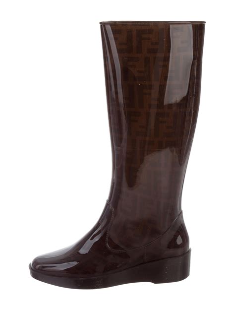 fendi rain boots women's|Fendi boots the real.